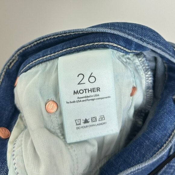 MOTHER The Mid Rise Dazzler Ankle in Wash Wish On A Star Size US 26 - Picture 11 of 16